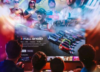 NASCAR Full Speed ahead. Season 2 premieres Wednesday on Netflix.